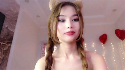 Angelic Asian Babe Positive Dazzling Cam Show