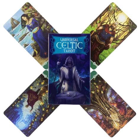 Universal Celtic Tarot Cards A 78 Deck Oracle English Visions