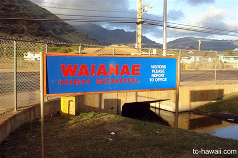 Waianae High School Campus Map - Map