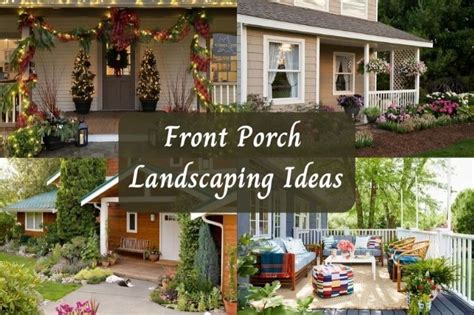 front porch landscaping ideas  enchanting designs