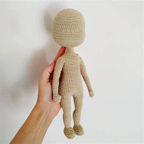 Crochet Doll Pattern Basic Doll Body Patterns Amigurumi Doll Etsy