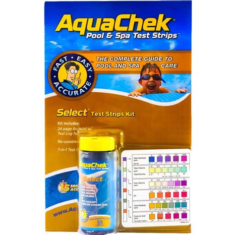 Aquachek 7 In 1 Gold Pool Test Strips 50 Test Strips Gold Mitre10