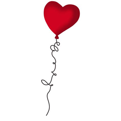 Love Heart Balloon 10329908 Png