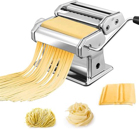 Nudelmaschine Pasta Maker Manuelle Edelstahl Walze Maschine Mit Klemme