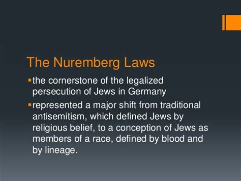 Night nuremberg laws