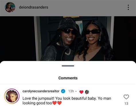 Deion Sanders' ex-wife Carolyne Chambers hypes up Deiondra Sanders BF ...