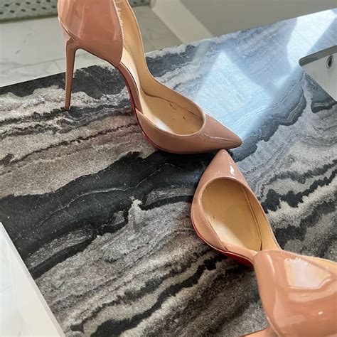 Christian Louboutin Iriza Nude Shoes Gem