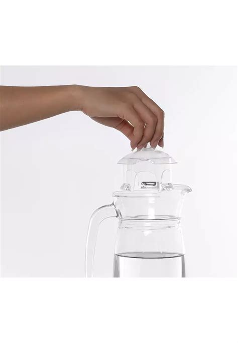 Buy Luminarc Luminarc 1300ML Flame Glass Water Jug With Lid High