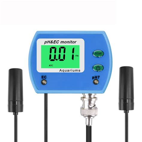 2 In 1 Ph Ec Meter Multi Parameter Water Quality Monitor Online Ph Ec Tester Monitor Acidometer