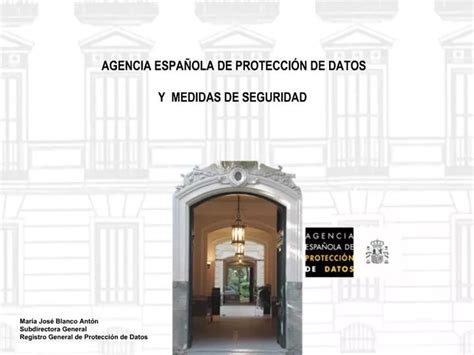 PPT AGENCIA ESPA OLA DE PROTECCI N DE DATOS Y MEDIDAS DE SEGURIDAD