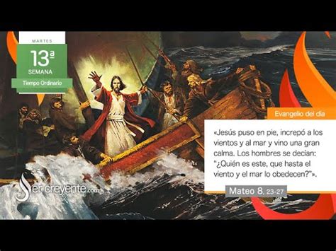 Evangelio del día 2 julio 2024 Señor sálvanos que perecemos YouTube