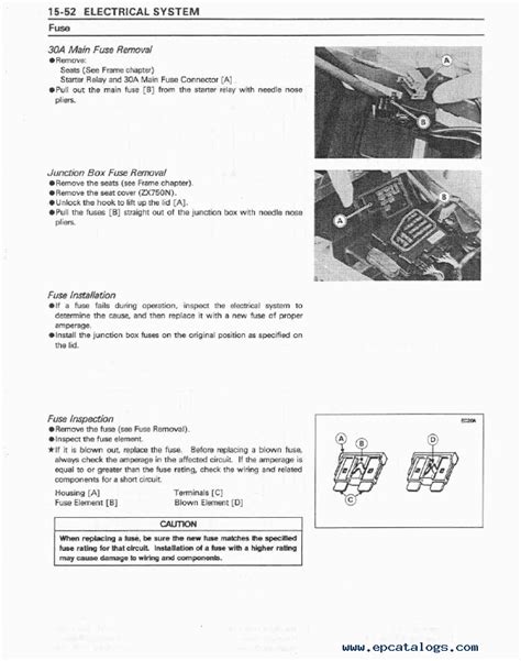 Kawasaki Ninja ZX 7RR 7R Motorcycle Service Manual PDF