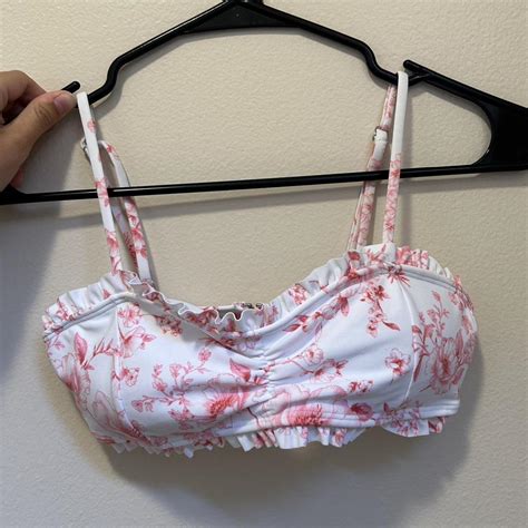 Super Cute Bikini Top Forever Worn Once Size Depop