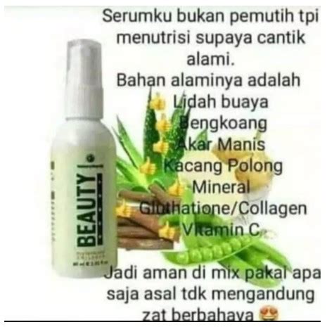 Jual Natura Beauty Spray Glutathion Collagen 60 Ml Asli 100 Original