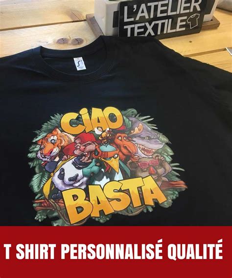 T Shirt Personnalisé Votre Tee Shirt Jusquà 70 Latelier Textile