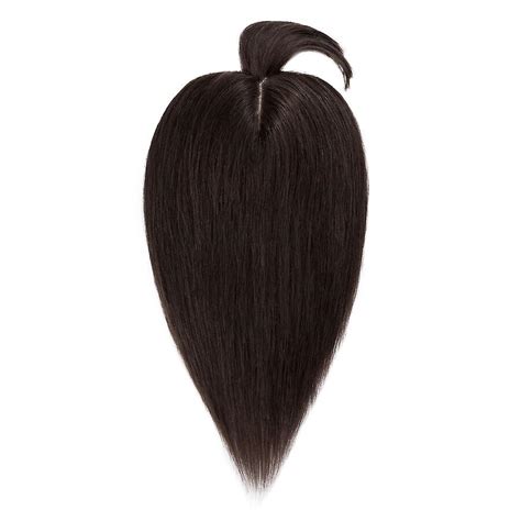 Straight Hair Toppers With Bangs Clip In Topper Human Hair Fruugo Au