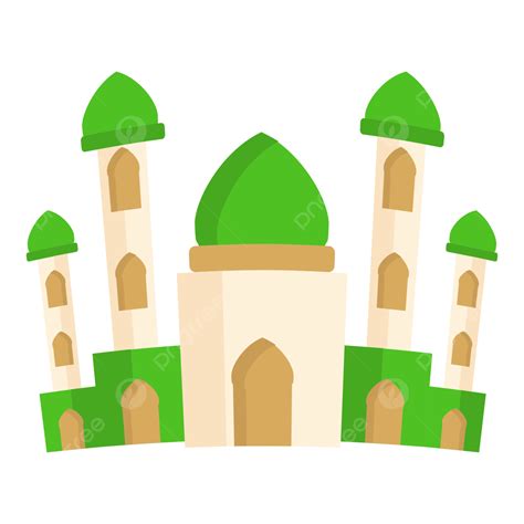 Mezquita Islámica Y Diseño Plano Vector Png Dibujos Islámico Mezquita Mezquita Islámica Png Y