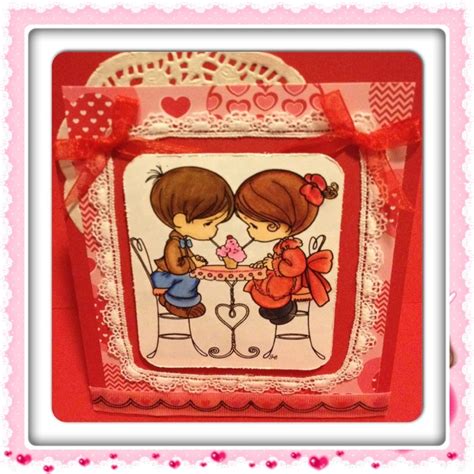 Precious Moments Valentine Card Created By Me Valentines Cards