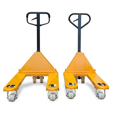 68kg 550x1220mm Pu Wheel Manual Hydraulic Hand Pallet Truck Jack