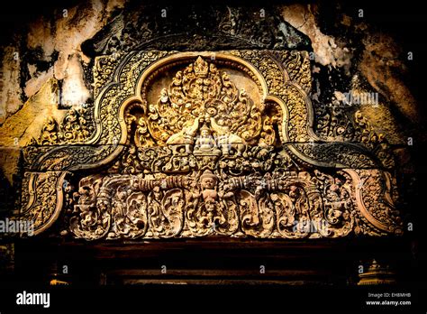 Ancient Temple In Laos Stock Photo Alamy