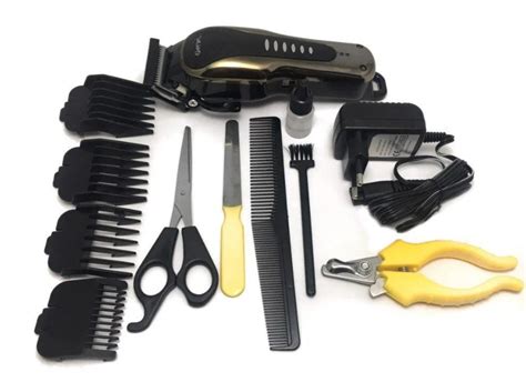 ᐉ Профессиональная машинка Gemei для груминга Черно-золотой (GM-6063)