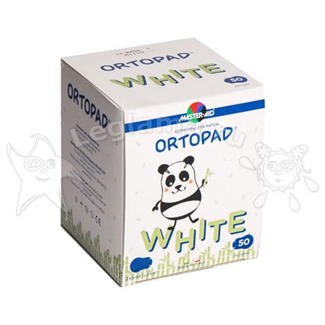 Ortopad Medium (midi) white Окклюдер Белый / Ортопад Глазной детский ...