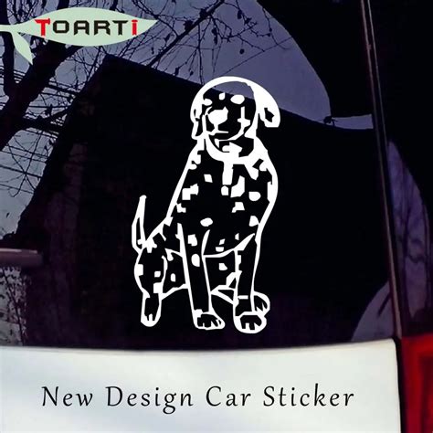 9*16CM Blotchy Dog Car Stickers Vinyl Bumper Waterproof Decals Car ...