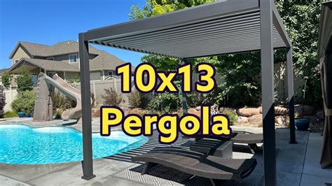 Mirador Full Aluminum Louvered Pergola Installation And Review 10x13