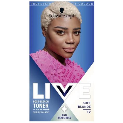 Schwarzkopf Live Semi Permanent Post Bleach Toner Soft Blonde T