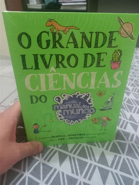 Livro O Grande Livro de Ciências do Manual do Mundo Livro Sextante