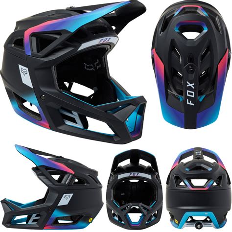 Fox Proframe RS MIPS Helmet - L - Rtrn Black | MTB Direct