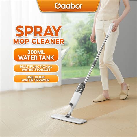 Gaabor By Winland Dual Purpose Wet And Dry Spray Mop Cleaner Shopee