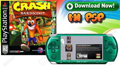 DESCARGA CRASH BANDICOOT 1 PARA MI PSP YouTube