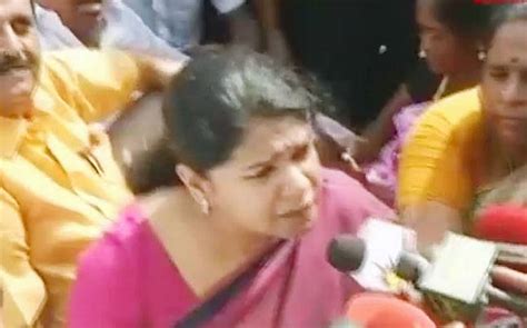 Dmk Mp Kanimozhi Taken Into Preventive Custody In Chennai India Today