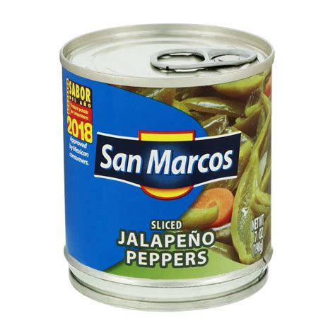 San Marcos Sliced Jalapeno Peppers Shop Peppers At H E B