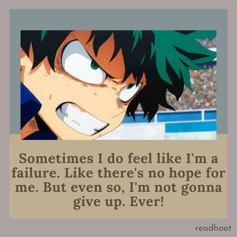 Izuku Midoriya Quotes 40 Motivational Quotes Of Midoriya
