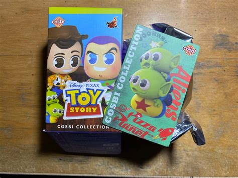 全新未開袋 Hot Toys Cosbi Toy Story 廸士尼 反斗奇兵 Alines 三眼仔 外星人 興趣及遊戲 玩具 遊戲類 Carousell