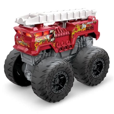 Hot Wheels Monster Trucks Roarin Wreckers kisautó fény és