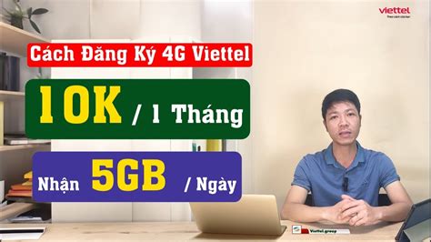 Cách đăng ký 4G Viettel 10K 1 ngày Lướt web siêu tốc và gọi miễn phí