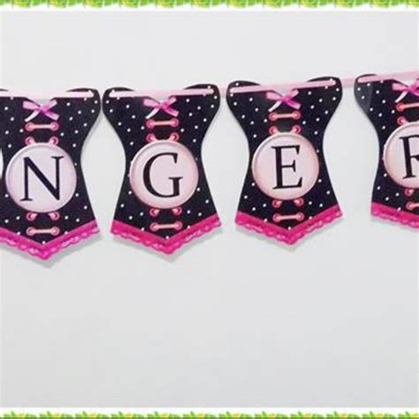 Enfeite Ch De Lingerie Unidade Elo Produtos Especiais