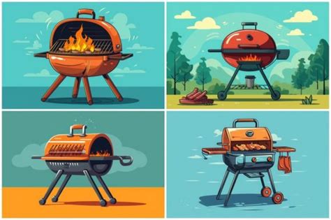 Bbq Grill A Sizzling Bbq Grill Graphic By Background Graphics