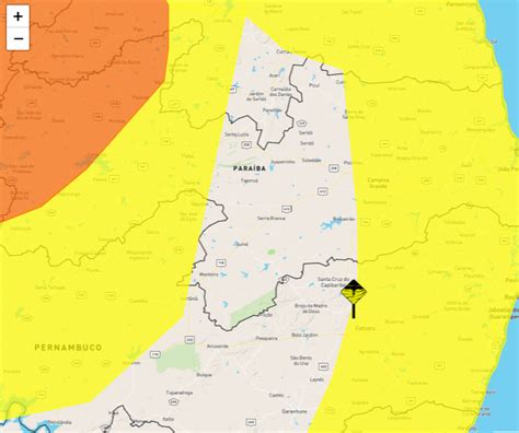 Inmet Emite Novo Alerta De Perigo Potencial De Chuvas Para Guarabira