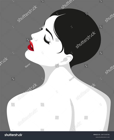 Beautiful Nude Black Woman Rear View Nude Stock Vectors And Vector Art Shutterstock