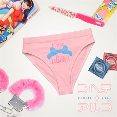 Cute But Bstard Bikini Bottom Panties Kawaii Softcore Fairy Etsy