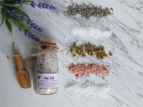 Natural Bath Salts Organic Spa Gift Relaxation Gift - Etsy