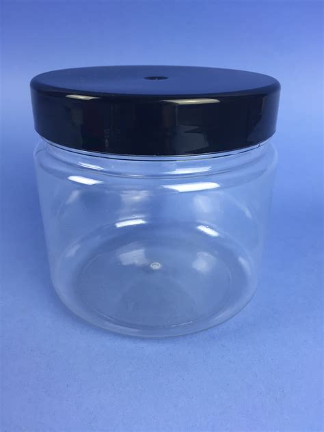 Clear Round Pet Jar Ml Mm Neck Petr C Bristol Plastic