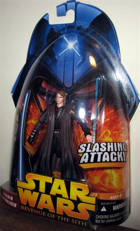 Anakin Skywalker Figure Revenge Sith 28 Red Yellow Eyes Star Wars