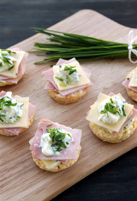 Ham, Cheese & Chives Topped Scones - Dish by Dish