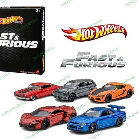 Jual Hot Wheels Fast Furious Box Set Nissan Skyline R Kota Bogor Lakeside Pitstop New