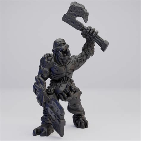 Hot Goblin Axe Demon Pose A